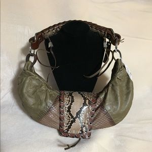 Paurice Sweeney Python Skin Clutch